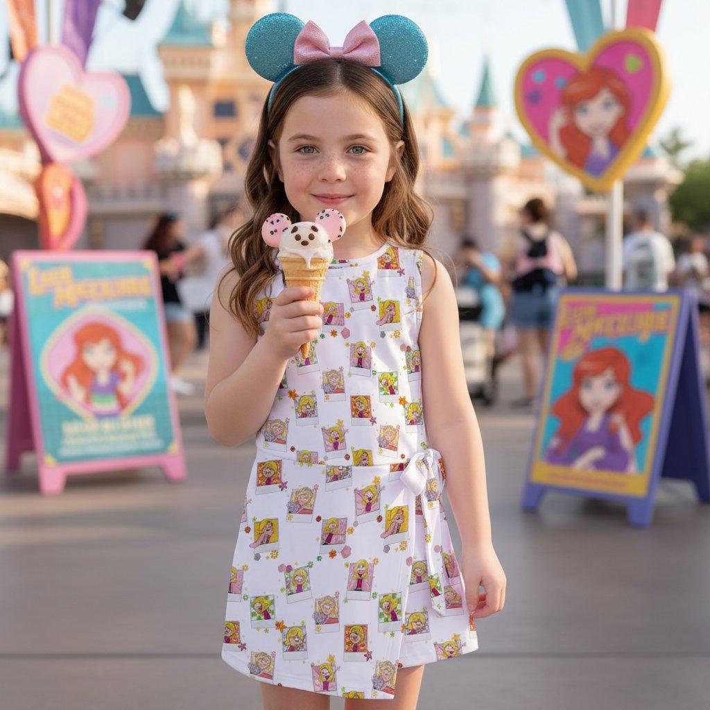 Disney Lizzie McGuire Tennis Dress, This Is What Dreams Are Made Of Dress, Disneyland For Girls