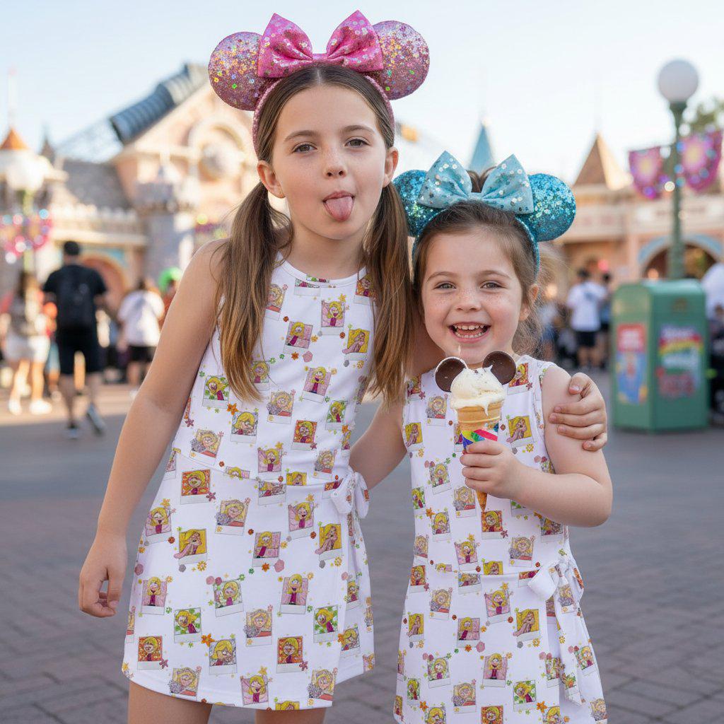 Disney Lizzie McGuire Tennis Dress, This Is What Dreams Are Made Of Dress, Disneyland For Girls