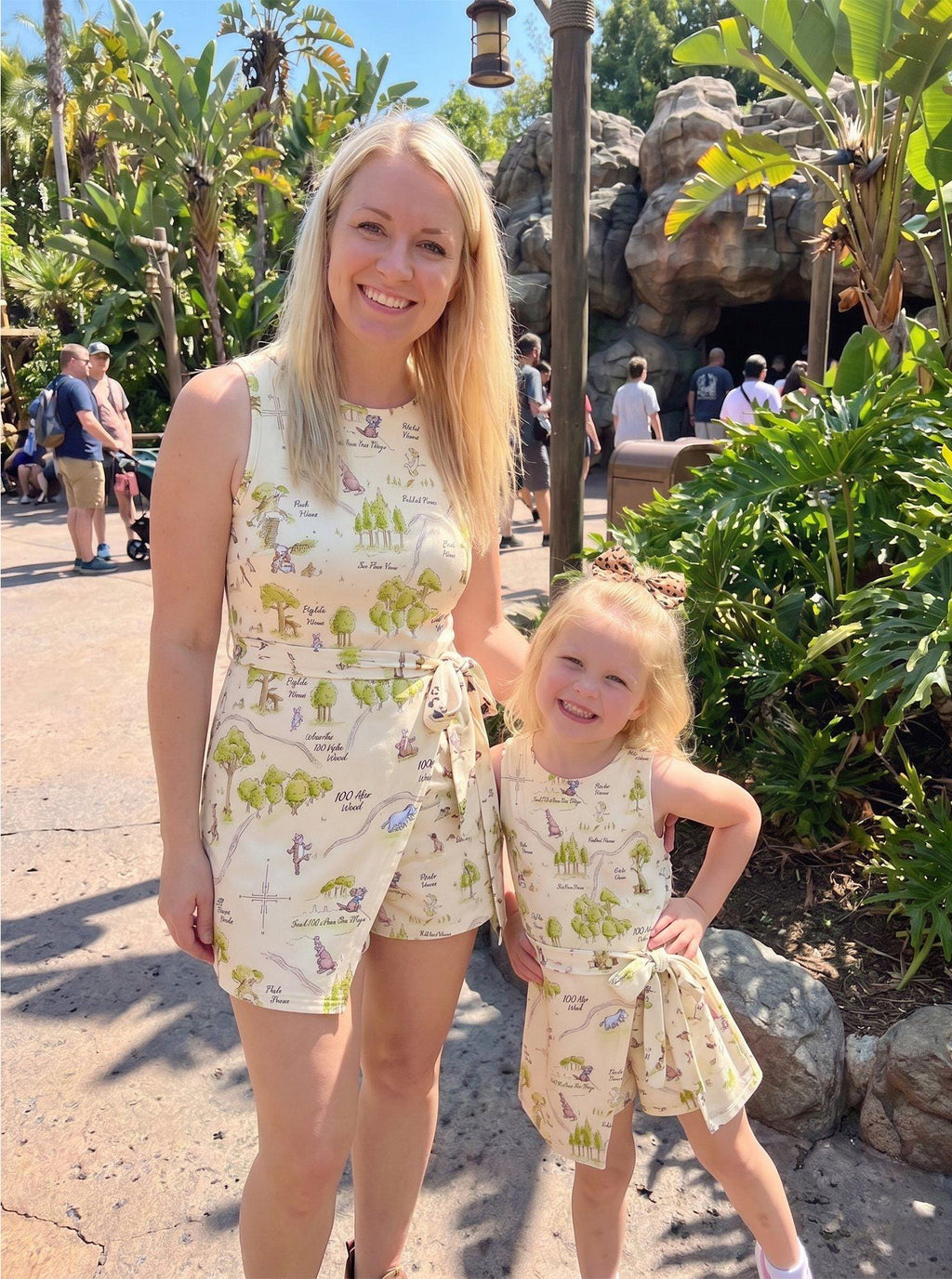 100 Acre Wood Map Tennis Dress, Classic Winnie The Pooh Dresses for Disney Vacation