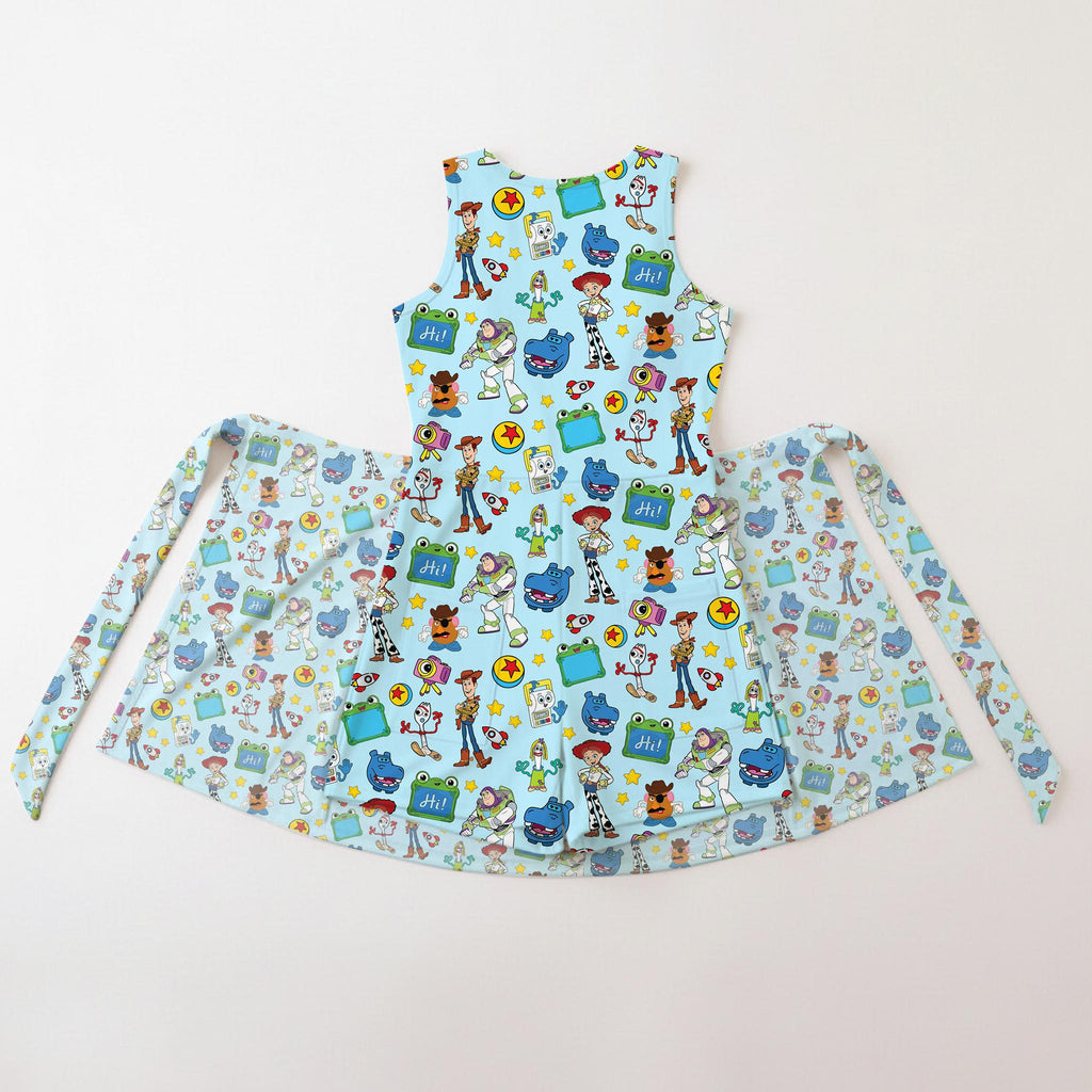 Toy Story Tennis Dress Skirt, Cartoon Women Dress, Woody Buzz Lightyear Jessie Alien Athletic Skirt, Magic Kingdom Gift