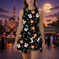 Disney Halloween Tennis Dress, Mickey and Friends Pumpkin Matching Outfits, Mother Spooky Dress, Halloween Town Activewear Set, Disney Ghost