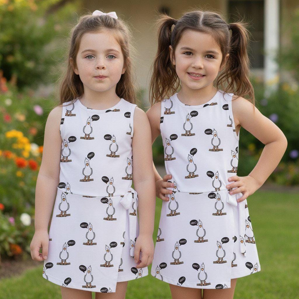 Finding Nemo Seagulls Tennis Dress, Seagull Mine Mine Activewear Dress