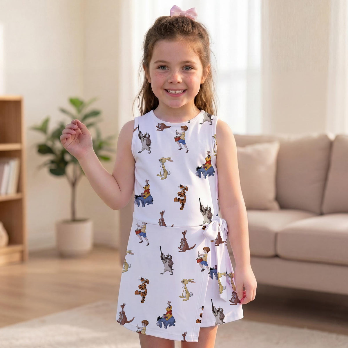 Classic Winnie The Pooh Mommy And Me Tennis Dress, Disney Pooh Storybook Outfits