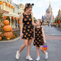 Mickey Mouse Pumpkin Tennis Dress, Spooky Mouse Ears Jack O Lantern Outfit