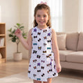 Magical Villains Bowties Tennis Dress, Halloween Coquette Activewear, Maleficent Evil Queen Matching Skirt