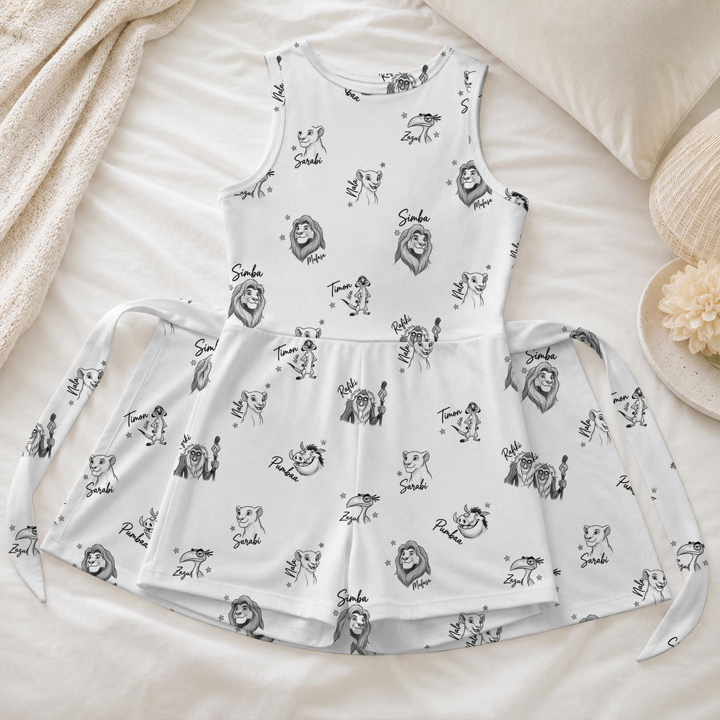 The Lion King Sketch Tennis Dress, Simba Nala Timon Activewear, Magical Kingdom Matching Outfits