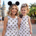 Grogu Baby Yoda Tennis Dress, Star Wars Mandalorian Pattern Activewear, Magical Kingdom Galaxy Matching Skirt