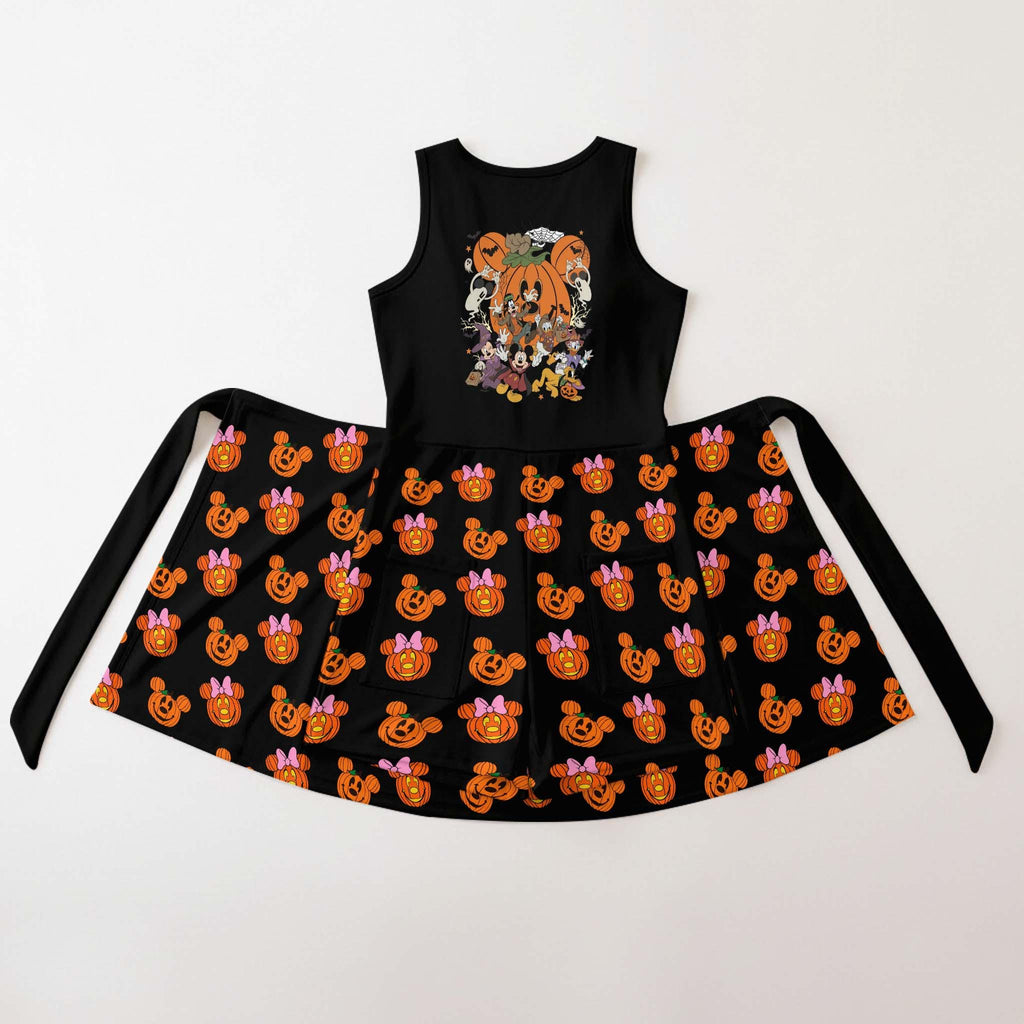 Halloween Mickey & Friends Tennis Dress Skirt, Mickey's Not So Scary Halloween Party Dress, Mickey Halloween Dress, Spooky Season Shirt