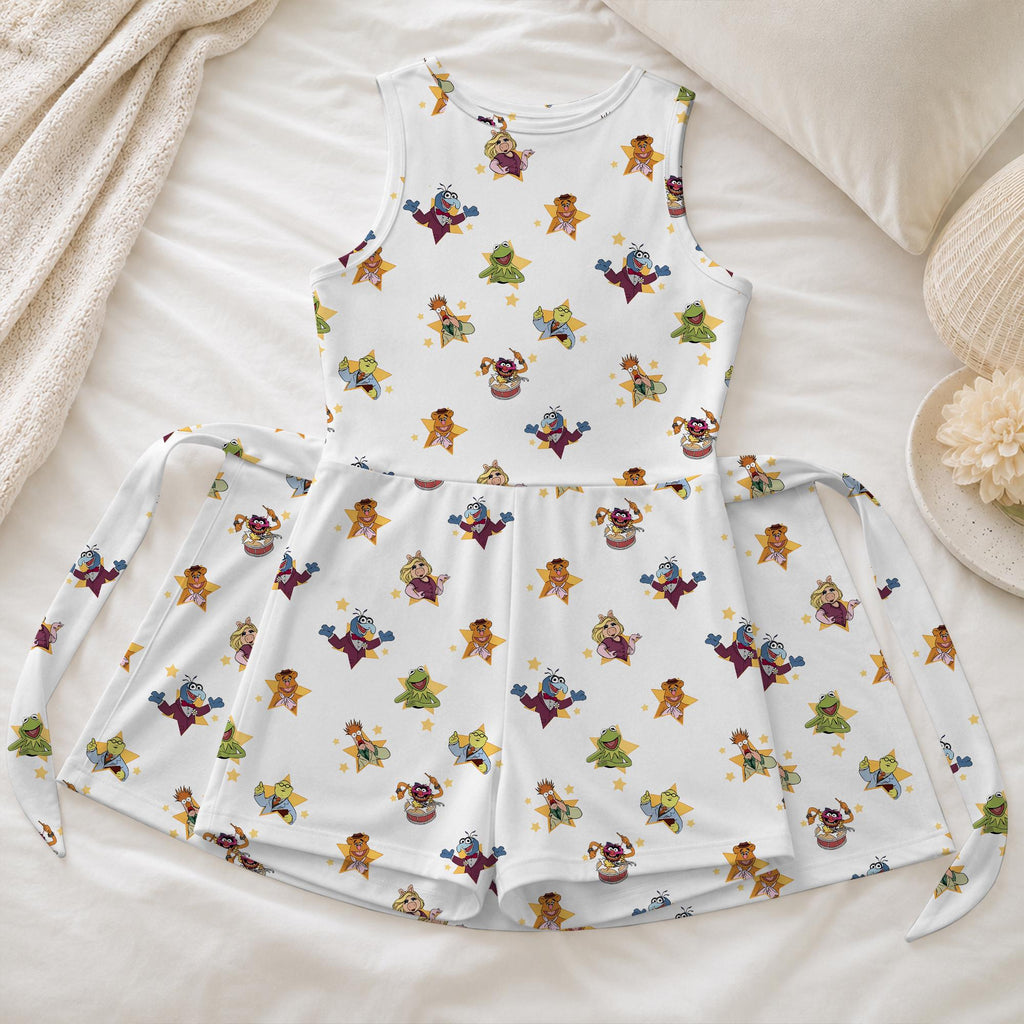 The Muppets Tennis Dress, Kermit Miss Piggy Fozzie Gonzo Skirt, Magical Kingdom Matching Girl Outfits