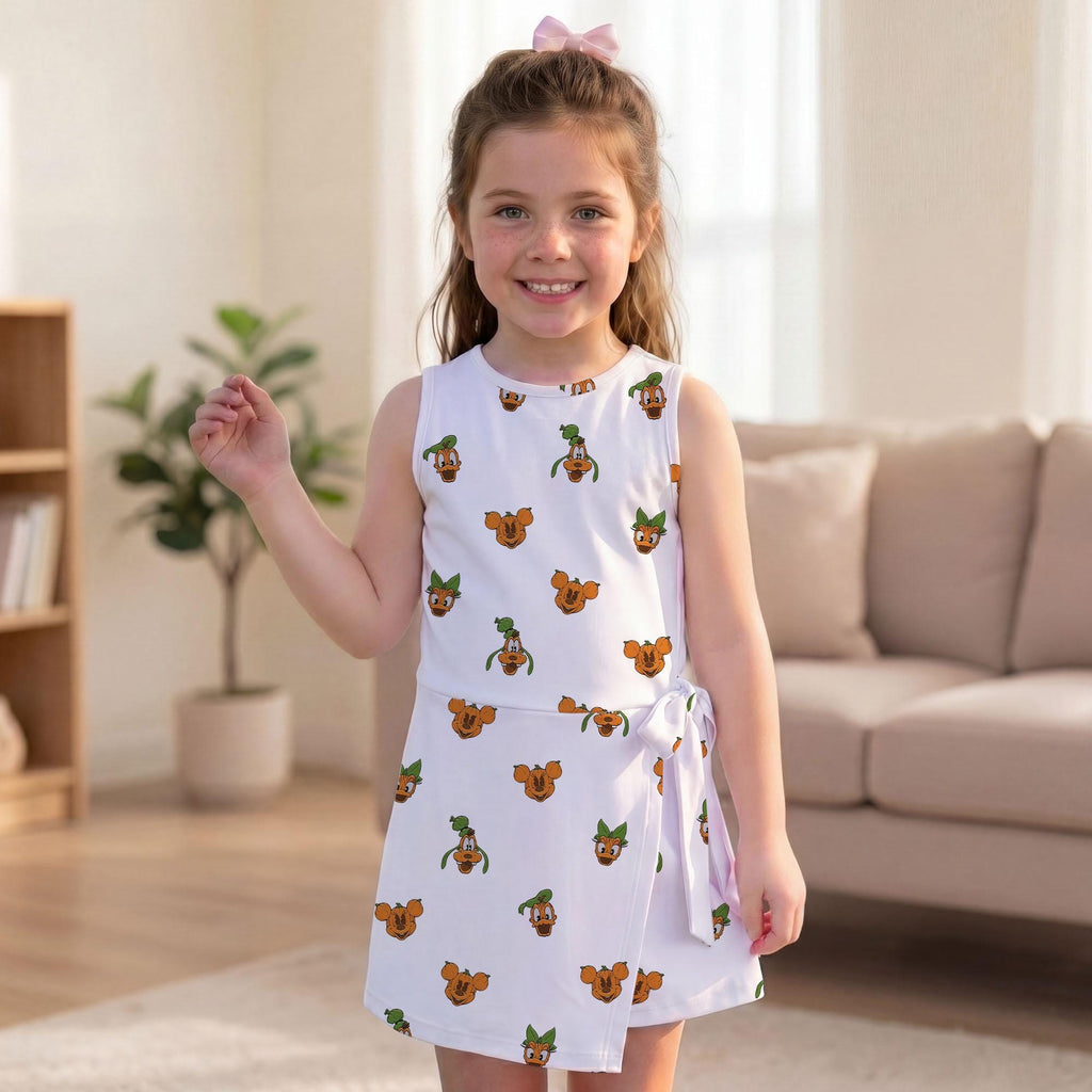 Mickey Friends Pumpkin Head Tennis Dress, Spooky Minnie Daisy Activewear, Goody Donald Trick or Treat Skirt