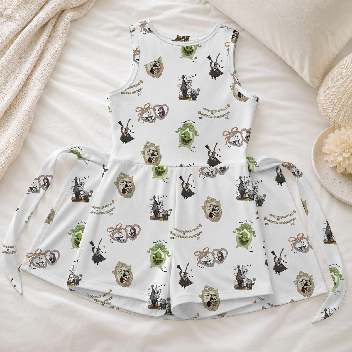 The Nightmare Before Christmas Tennis Dress, Spooky Jack Sally Activewear, Oogie Boogie Zero Skirt