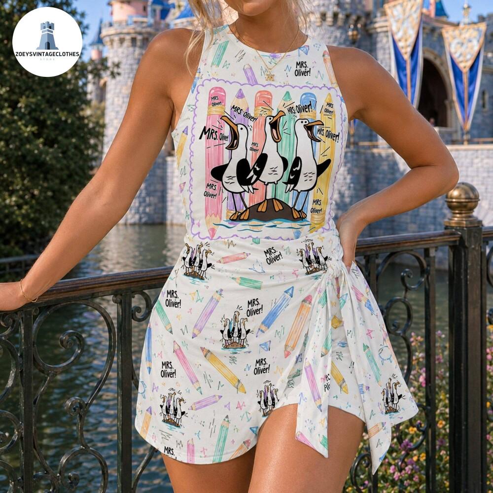 Mrs Oliver Disneyland Teacher Dress, Back to School Pencil Outfit, School Supplies Gifts, School Outfits, Gift for Teacher