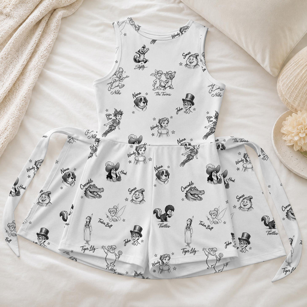 Peter Pan Tinker Bell Tennis Dress, Magical Sketch Tinker Bell Wendy Skirt, Magical Kingdom Matching Outfits