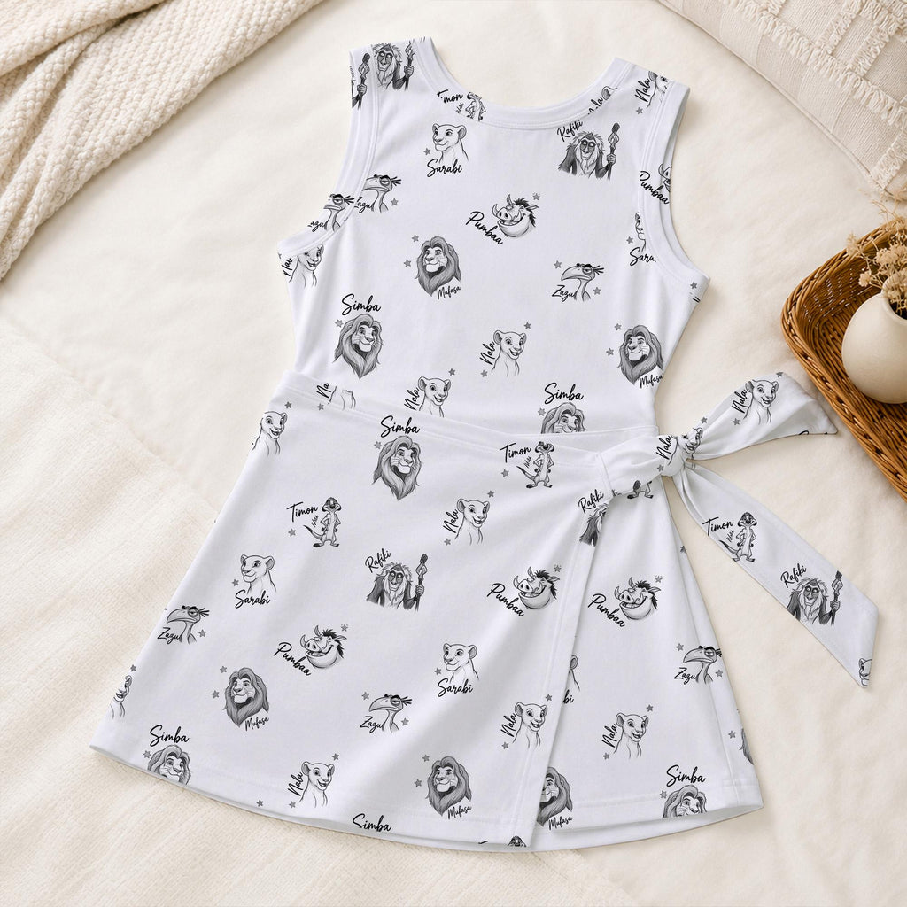 The Lion King Sketch Tennis Dress, Simba Nala Timon Activewear, Magical Kingdom Matching Outfits