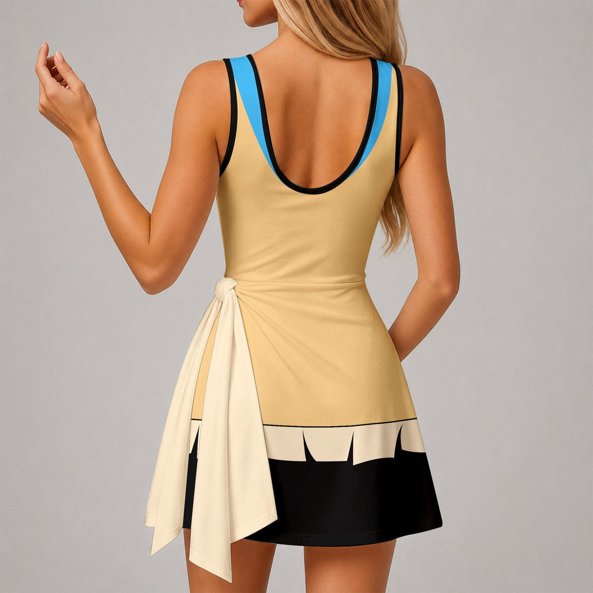 Inspired Pocahontas Princess Tennis Dress, Disney Pocahontas Athletic Skort Disneyland Pleated Skirt Theme Park Running Magic Kingdom Wear