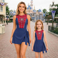 Halloween Spider Man Tennis Dress Skirt, Spiderman Superhero Cosplay Dress, Superhero Costume Outfit, Halloween Party Girls Trip Dress