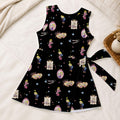Lizzie McGruire Black Tennis Dress, Scrapbook Lizzie Activewear, Y2K Coquette Lizzie Pattern Skort