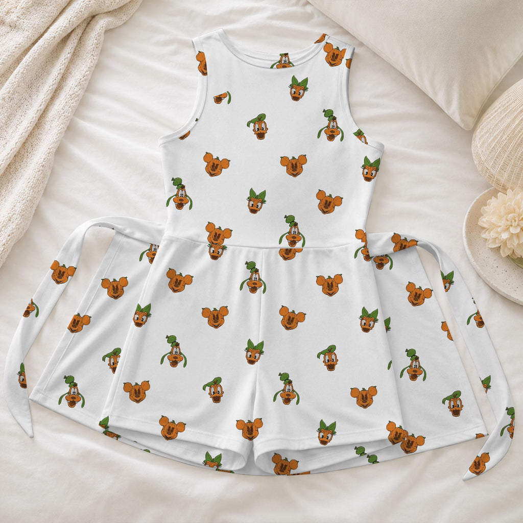 Mickey Friends Pumpkin Head Tennis Dress, Spooky Minnie Daisy Activewear, Goody Donald Trick or Treat Skirt