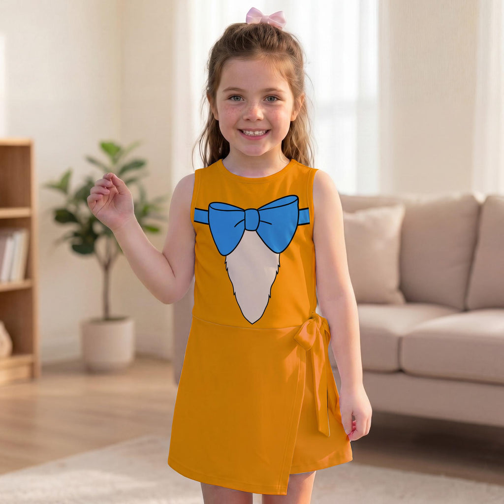 Halloween Toulouse Cat Costume Tennis Dress, Spooky The Aristocats Kitty Cosplay Skirt, Matching Activewear For Magical Kingdom Trip