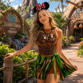 Maui Moana Tennis Dress Skirt, Maui Moana Halloween Costume Cosplay, Moana Princess Dress for Women, Moana Dress Skirt Outfits
