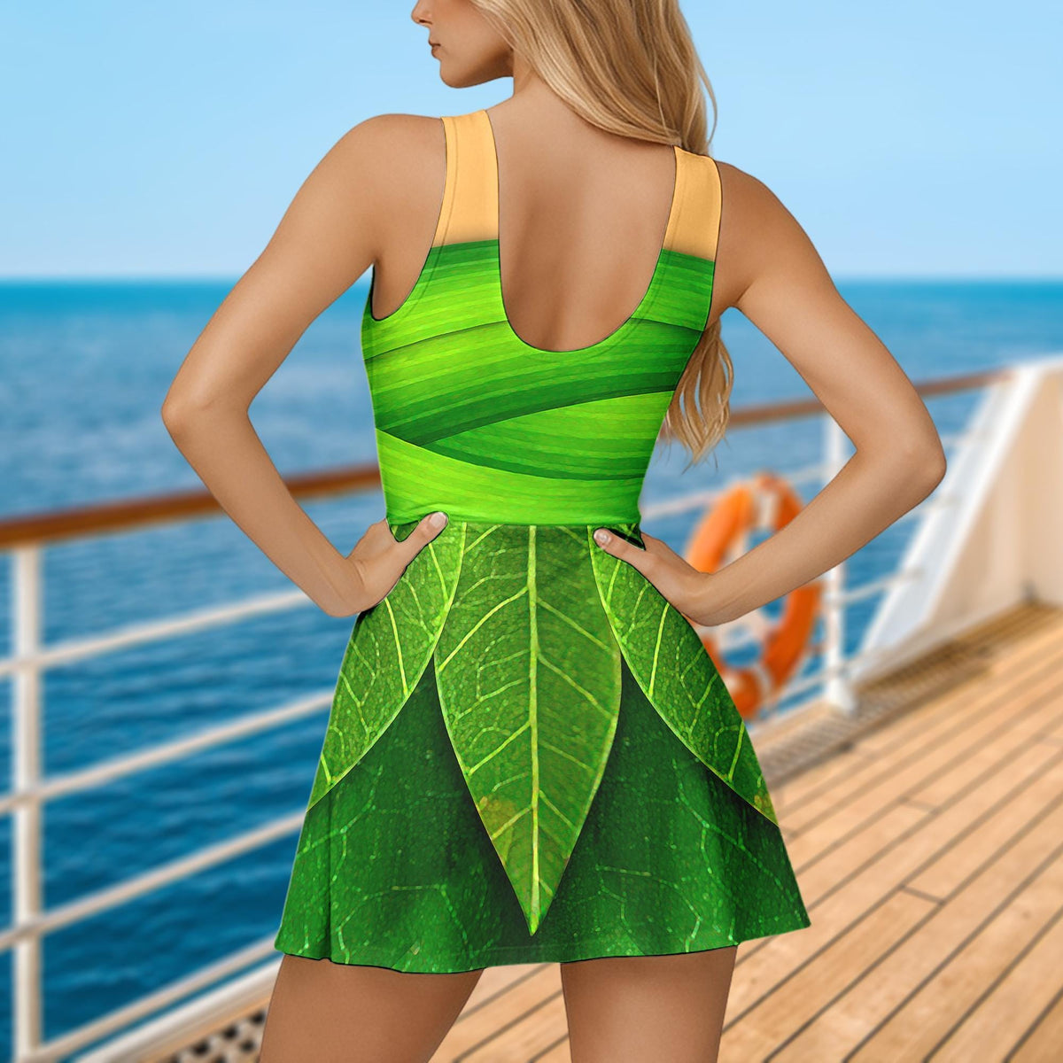 Tinker Bell Tennis Dress Skirt, Tinker Bell Halloween Costume Cosplay, Tinker Bell Princess Dress for Women, Tinkerbell Dress Skirt Outfits