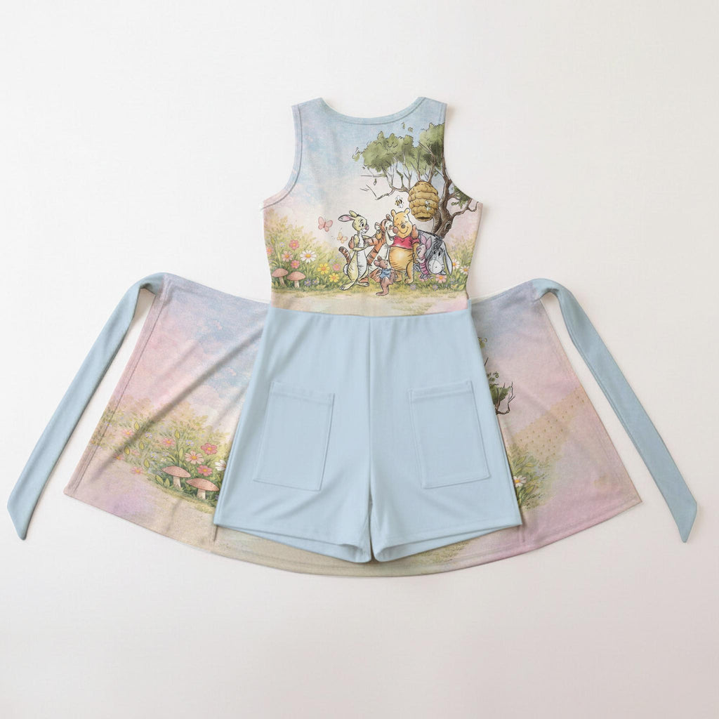 Winnie the Pooh Tennis Dress Skirt, Pooh and Friends Tennis Dress, Pooh Tennis Skort, Piglet Eeyore Dress for Women, Magic Kingdom Outfits
