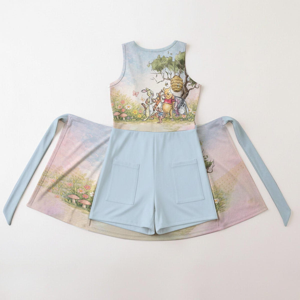 Winnie the Pooh Tennis Dress Skirt, Pooh and Friends Tennis Dress, Pooh Tennis Skort, Piglet Eeyore Dress for Women, Magic Kingdom Outfits