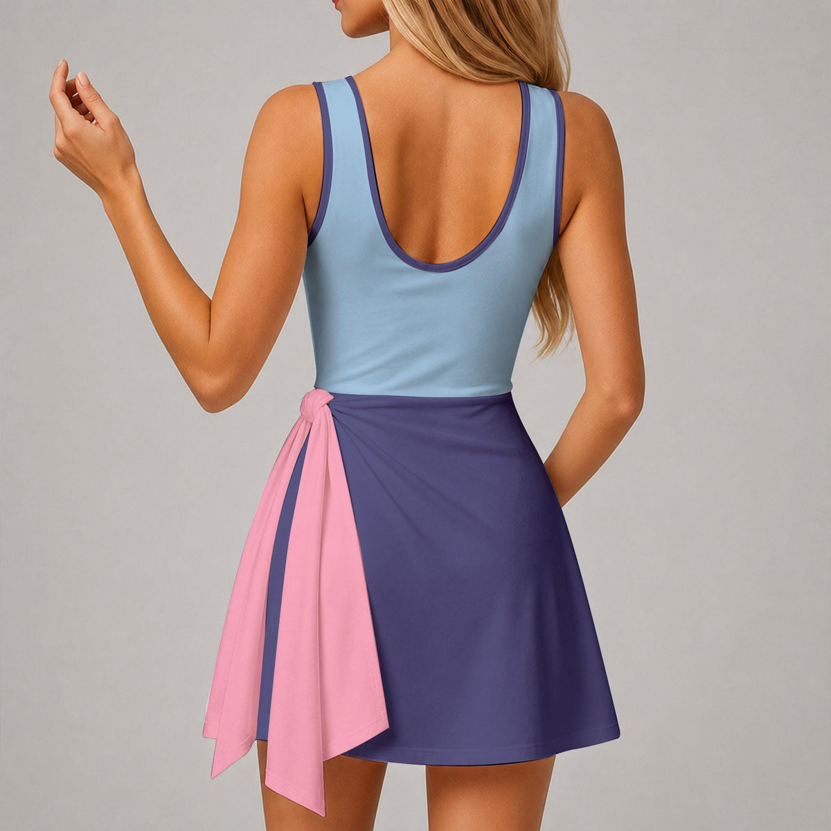 Inspired Bo Peep Tennis Dress, Disney Toy Story Athletic Skort Pixar Toy Story 5 Dress Outfit Disneyland Pleated Skirt