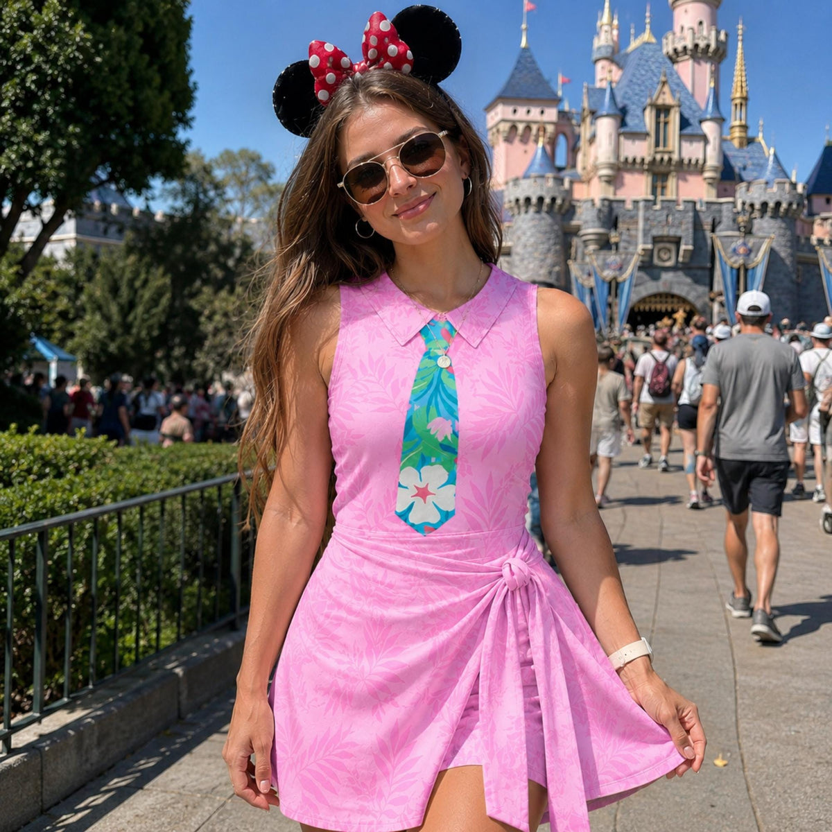 Fox 3D Costume Outfit, Fox Costume Wrap Skort Dress, Fox Hawaiian Dress, Vacation Costume Outfit, Halloween Cosplay Dress