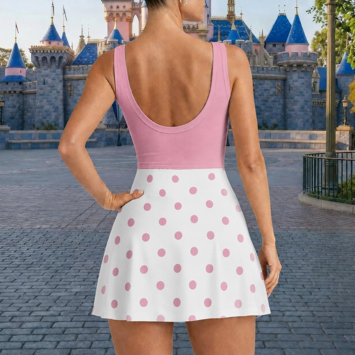 Halloween Toy Story Bo Peep Tennis Skirt Dress, Bo Peep Pixar Cosplay Dress, Bo Peep Costume Outfit, Halloween Gift, Girls Trip Dress