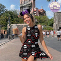 Disney Star Wars Tennis Dress, Galaxy's Edge Star Wars May The Force Be With You Disney Girl Trip Hallooween Womens Kids Costume Dress Skirt