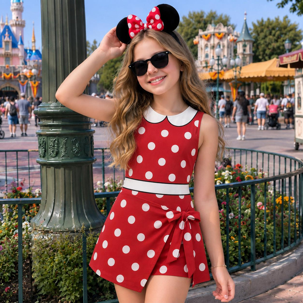 Mickey and Friends Tennis Dress, Disney Trip Costume Dress Skirt, Magic Kingdom WDW Disneyland Gift for her, Disney Characters Dress Skirt