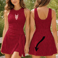 Halloween Lock Costume Tennis Dress, Spooky The Nightmare Before Christmas, Lock Boogie's Girls Activewear