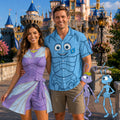 Princess Atta Wrap Skort Dress, Flik 3D Hawaiian Shirt, A Bugs Life Couples Costume, Halloween Cosplay Outfit, Theme Park Vacation Dress