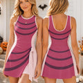 Halloween Piglet Costume Tennis Dress, Spooky Winnie The Pooh Piglet Cosplay Skort, Disney Piglet Activewear
