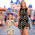 Disney Halloween Mickey Ears Tennis Dress, WDW Disneyland Spooky Outfits, Mickey Not So Scary Party Skort, Pumpkin Disney Women's Dress