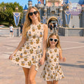 Disney Winnie The Pooh Halloween Costume Wrap Skort Dress, Spooky season Disney Costume Tennis Dress, Disney Mom Daughter Dress Matching