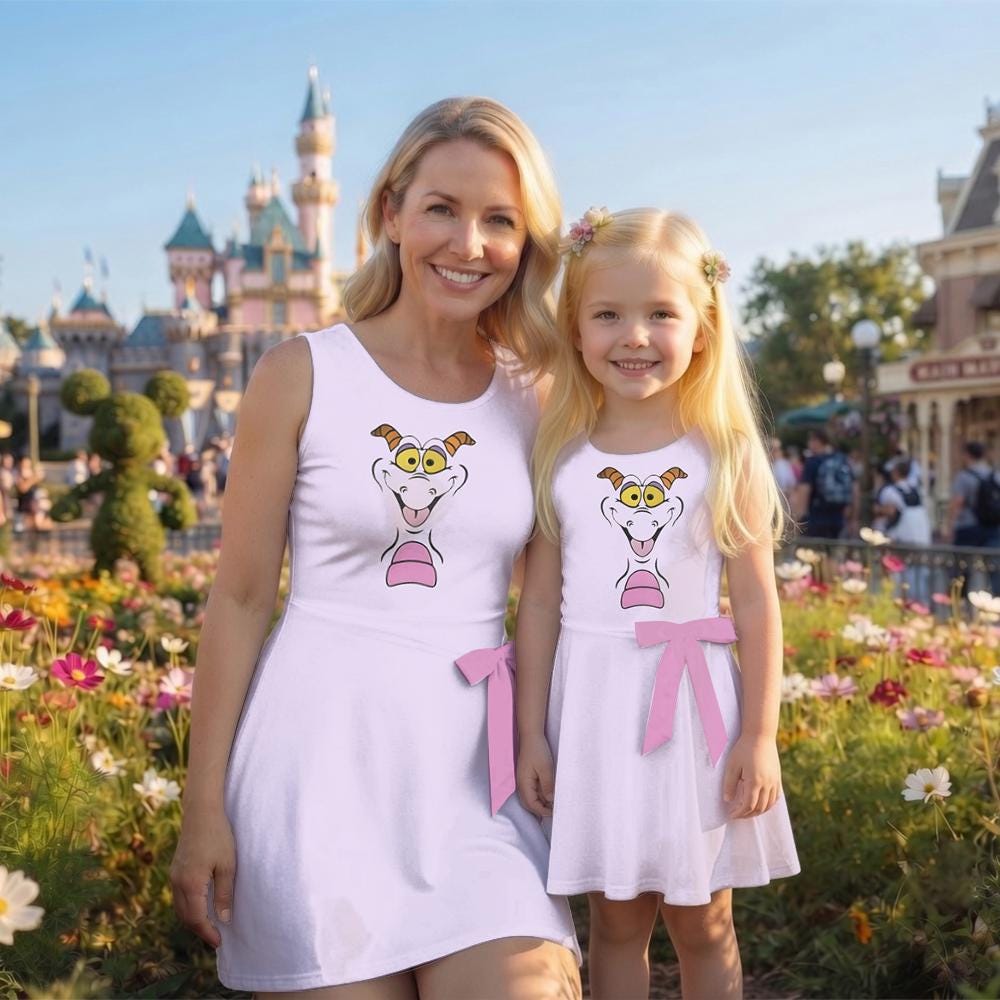 Disney Figment Dress Skirt, One Little Spark Dress, Women Halloween Dress, Disney Epcot Trip skirt, Halloween Party Outfit, Gift for Her