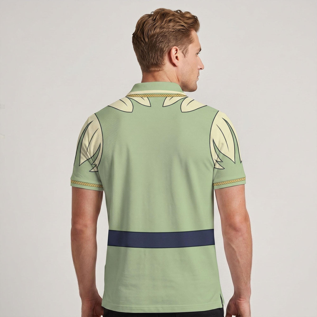 Tiana and Prince Naveen Matching Couple Outfit, Princess and the Frog Polo Shirt and Wrap Skort Dress, Theme Park Vacation Gift