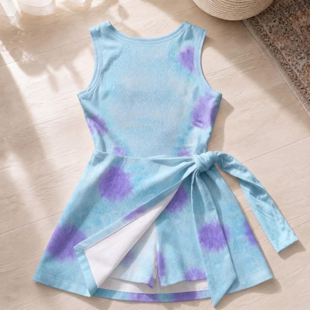 Halloween Mike Wazowski and James P. Sullivan Costume Tennis Dress, Sully Mike Dress, Monster Inc Cosplay, Disney Halloween Party Outfits