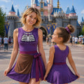 Yzma Emperor's New Groove Disney Bound Matching Dress, Mommy and Me Disney Vacation Outfit, Disney Villains Cosplay Costume Dress