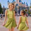 Tiana Princess and Frog Disney Bound Matching Dress, Mommy and Me Disney Vacation Outfit, Disney Princess Cosplay Costume Dress
