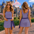 Custom Inside Out Emotion Jumpsuit Skirt, Spooky Joyful Sad Group Costume Attire, Disneyland Halloween Jumpsuit Skirt Celebration Gear