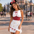 Marry Poppins Halloween Wrap Skort Dress, Marry Poppins Cosplay Dress Skirt, Wdw Halloween Party Outfit, DN Trip Dress Skirt