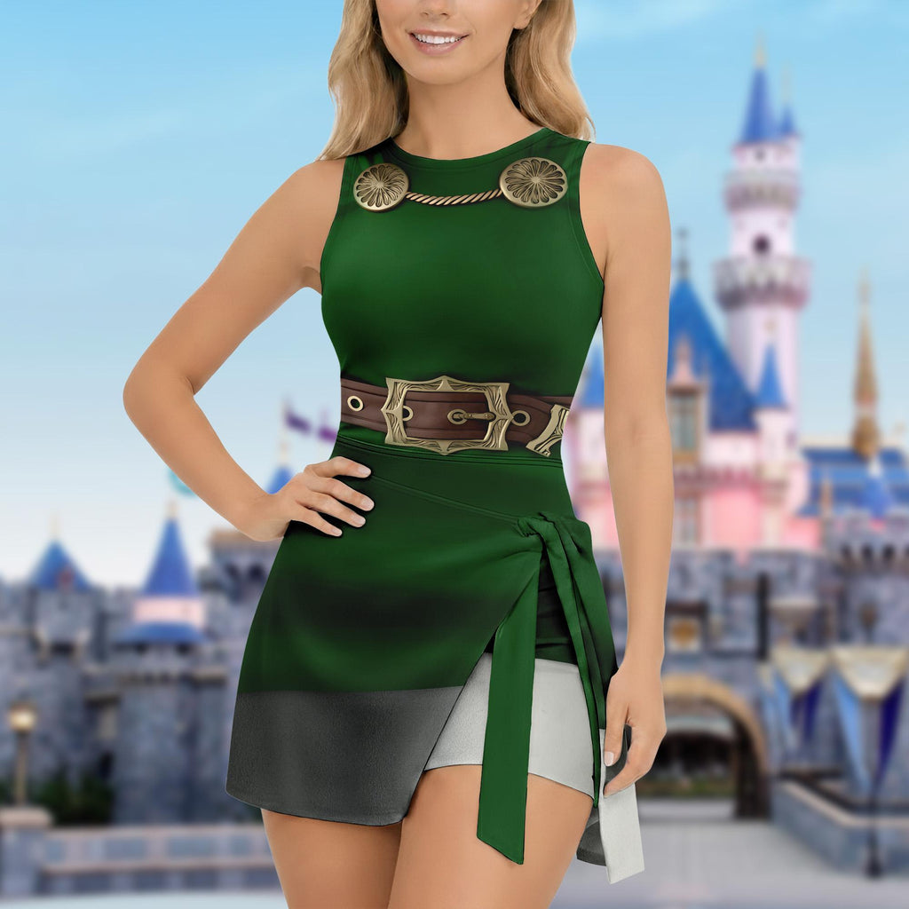 Doctor Doom Costume Halloween Wrap Skort Dress, Avengers Doomsday Dress, Doctor Doom Avengers Dress, Doctor Doom All Over Printed Outfits