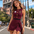 Bellhop Tower of Terror Wrap Skort Dress, Tower of Terror Dress Skirt, Wdw Cast Member Cosplay Dress, Tower Hotel Dress, DN Trip Outfits