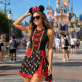 Pirates Of The Caribbean Wrap Skort Dress, Pirate Costume Outfit, DN Cruise Halloween Costume Dress, Pirates Of The Caribbean Inspired Skirt